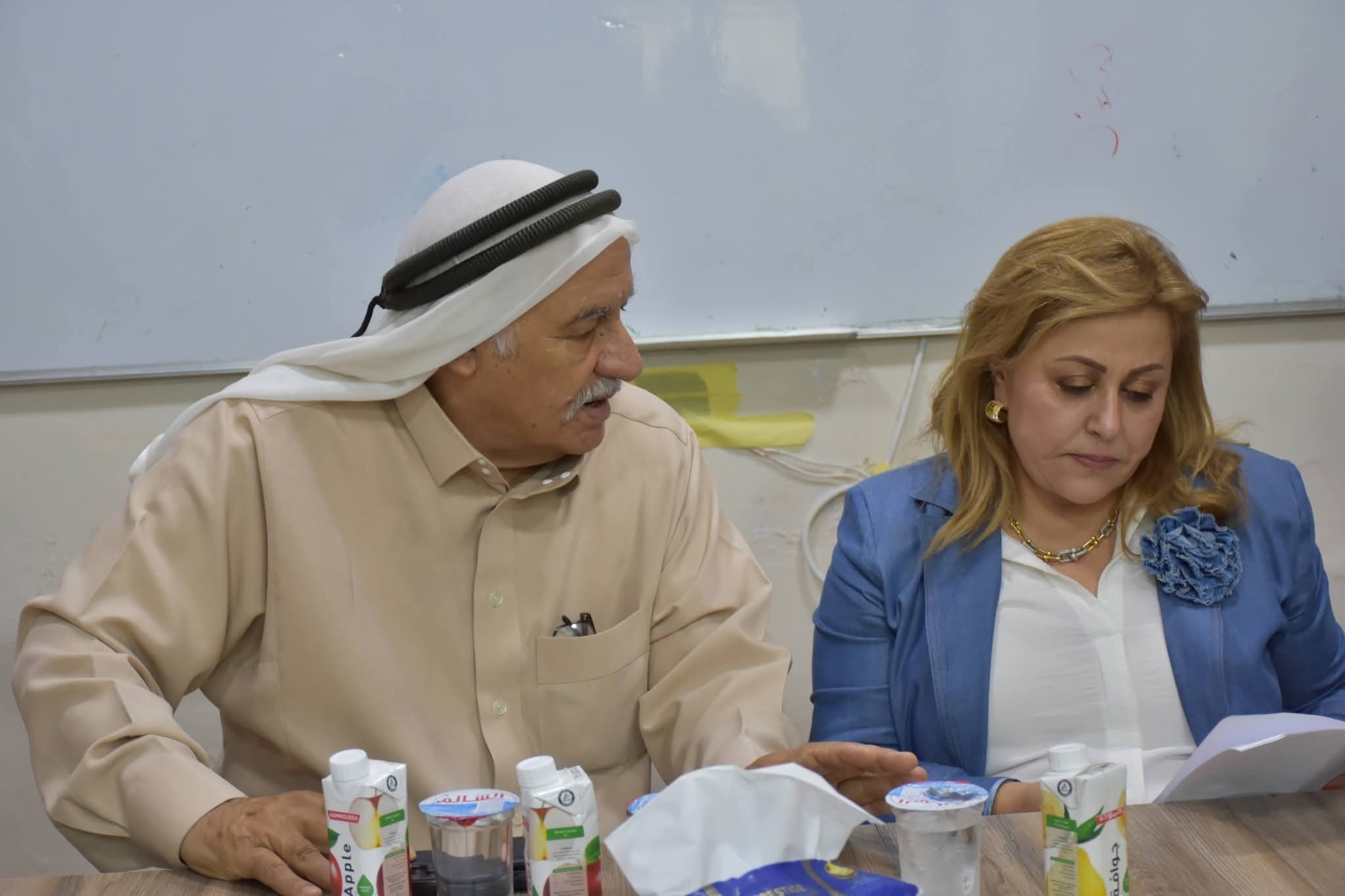 بالصور.. النائب نفاع تفتتح دورات تدريبية في وادي الريان