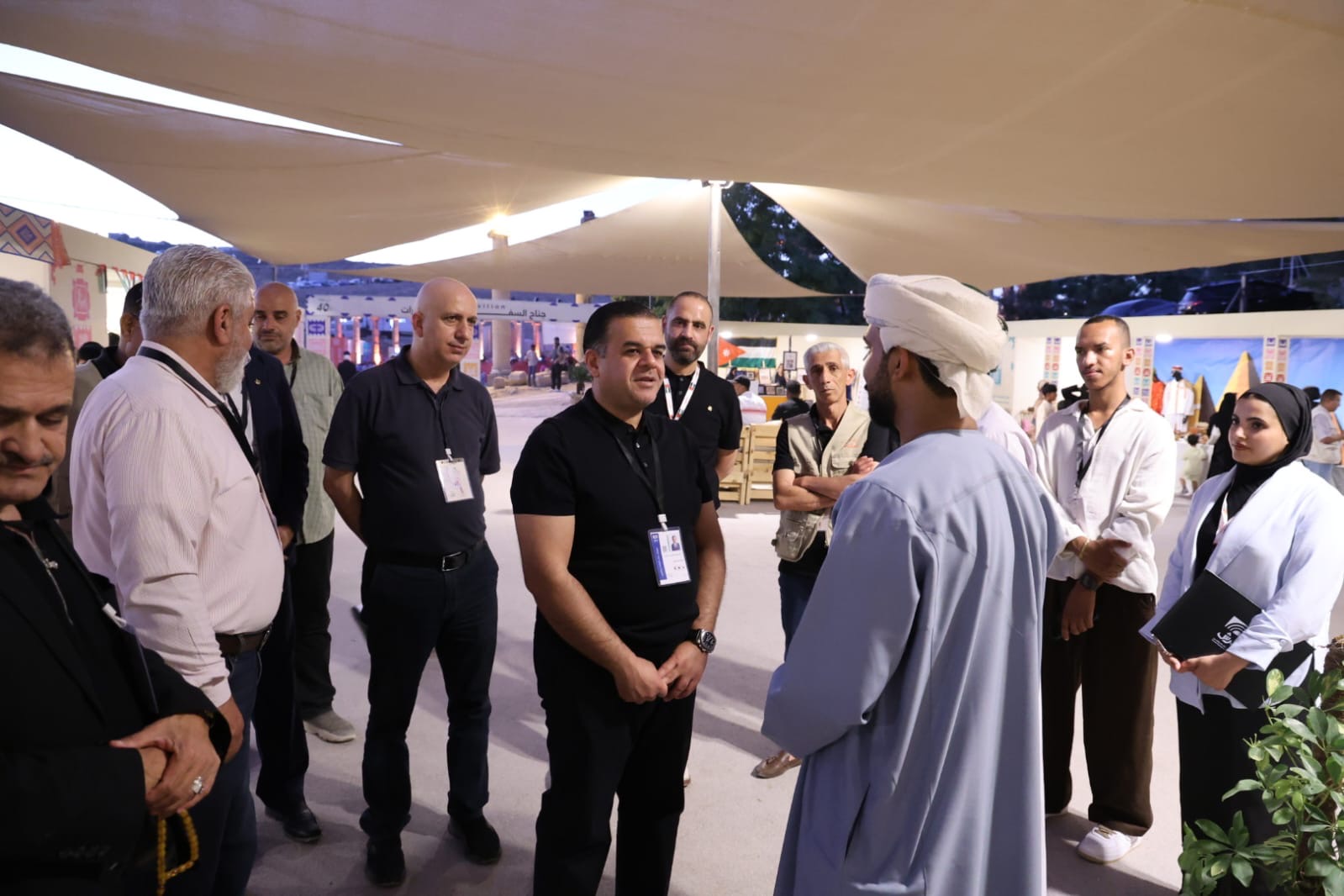 الخضير يتفقد فعاليات مهرجان جرش ويؤكد استمرار تطوير الخدمات للزوار