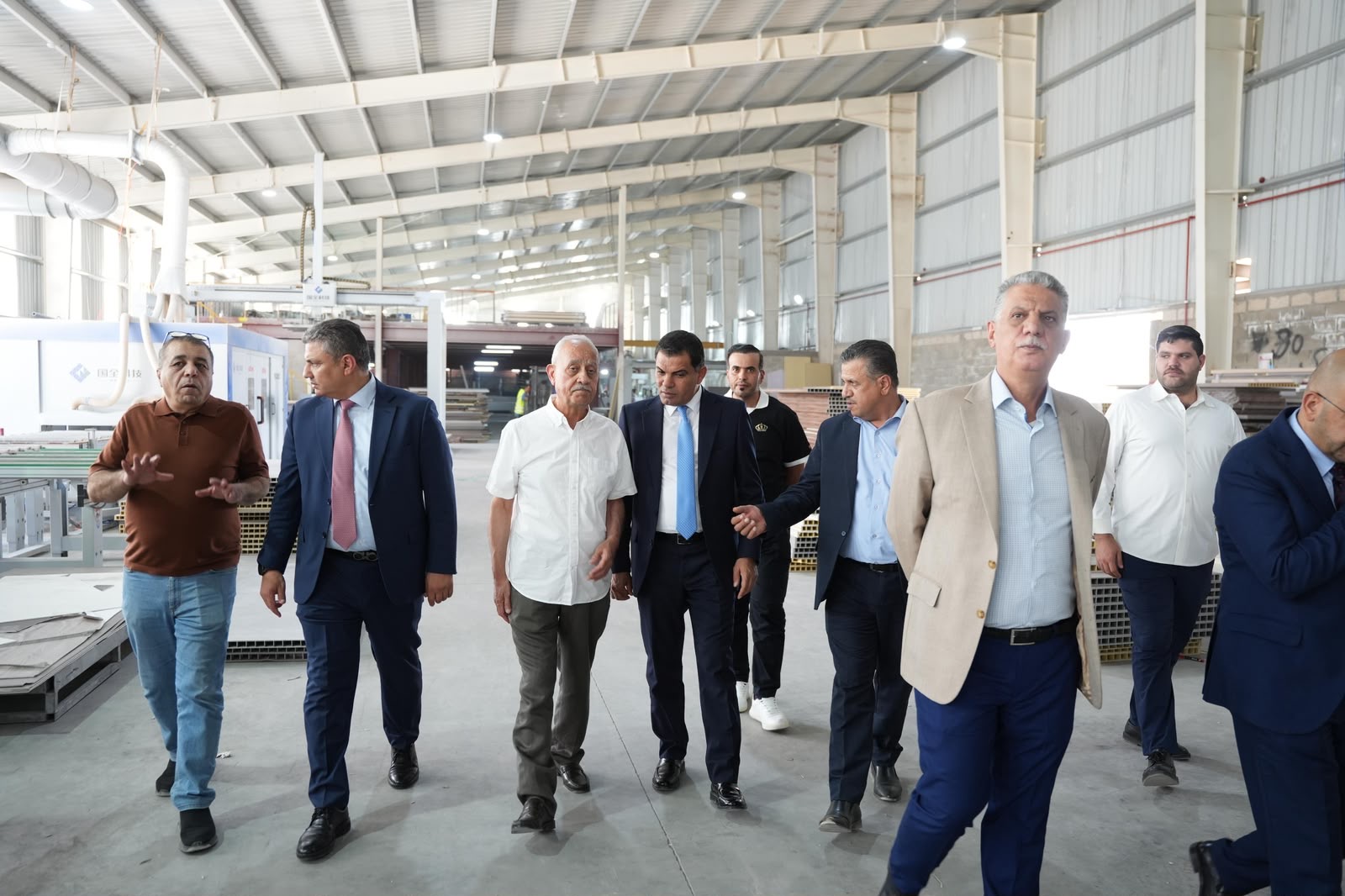 مجلس إدارة المدن الصناعية يختتم جولاته الميدانية في الموقر الصناعية