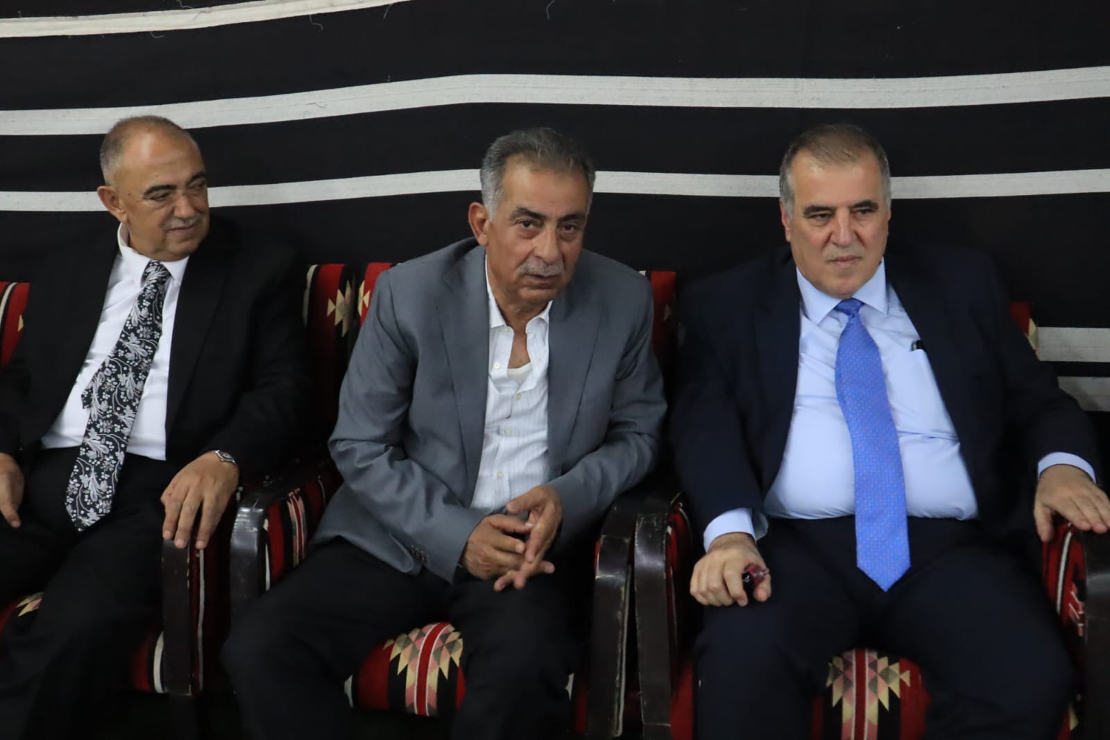 بالصور... المصري والحموري والملكاوي في ضيافة الزميل احمد البدادوة