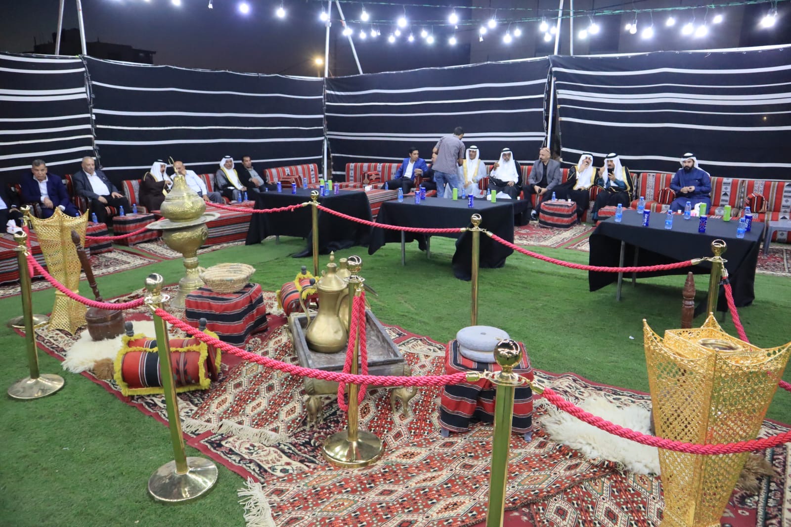 بالصور... المصري والحموري والملكاوي في ضيافة الزميل احمد البدادوة