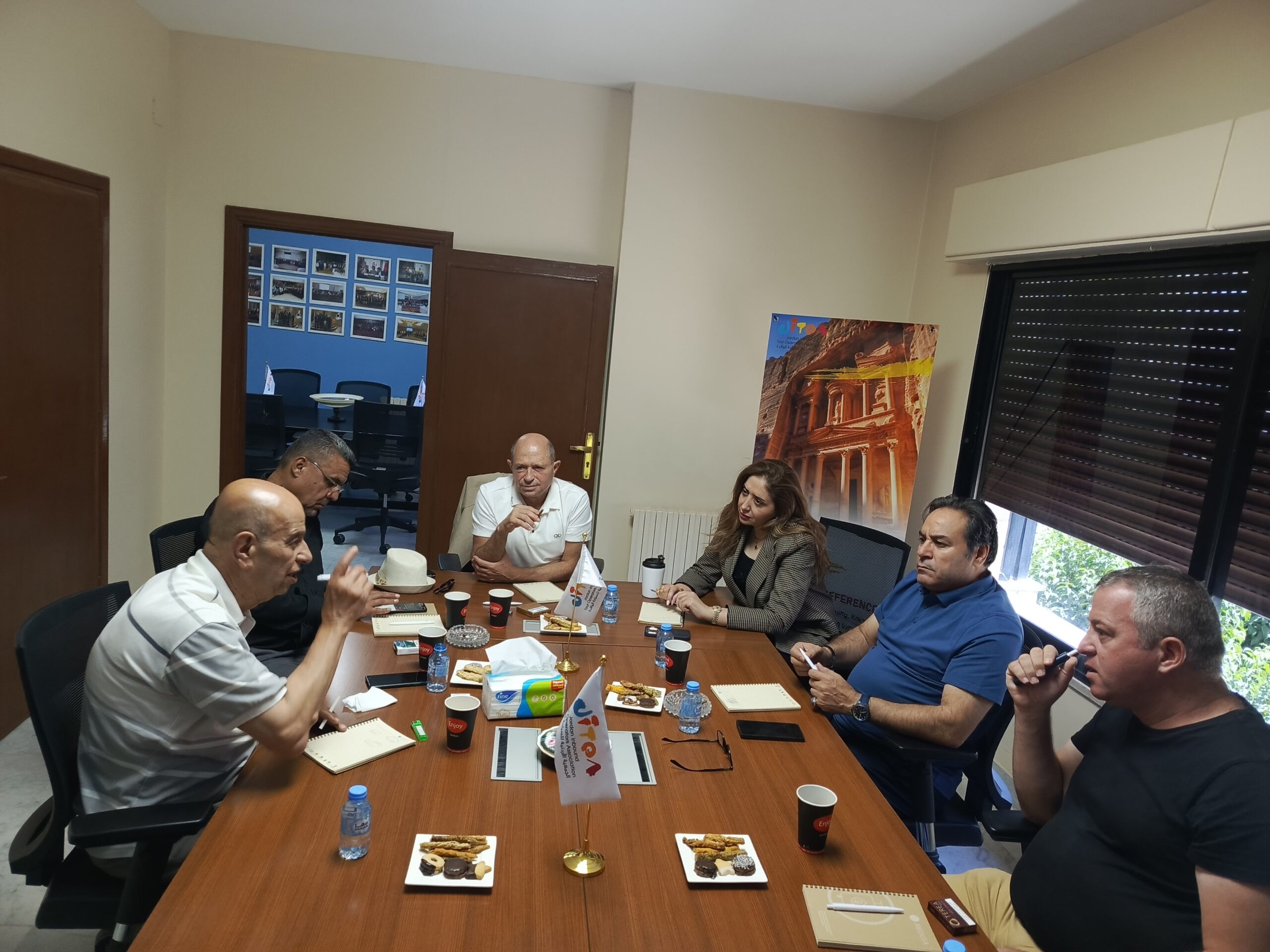 الجمعية الأردنية للسياحة الوافدة وجمعية الأدلاء السياحيين تبحثان تعزيز التعاون المشترك