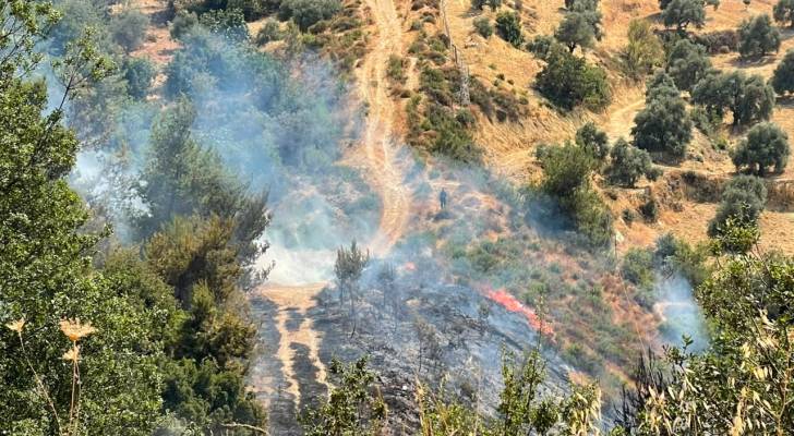 صورة حول : اندلاع حريق حرجي خلف مستشفى الإيمان الحكومي في عجلون اندلاع حريق حرجي خلف مستشفى الإيمان الحكومي في عجلون