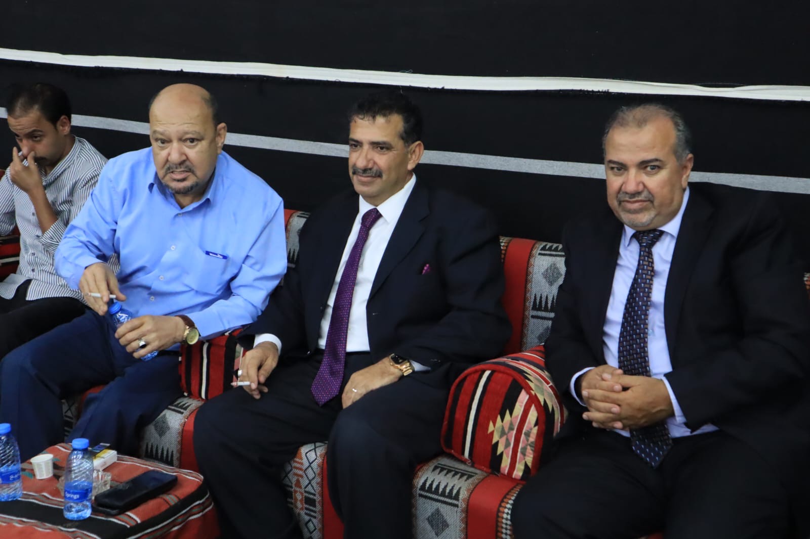 بالصور... المصري والحموري والملكاوي في ضيافة الزميل احمد البدادوة