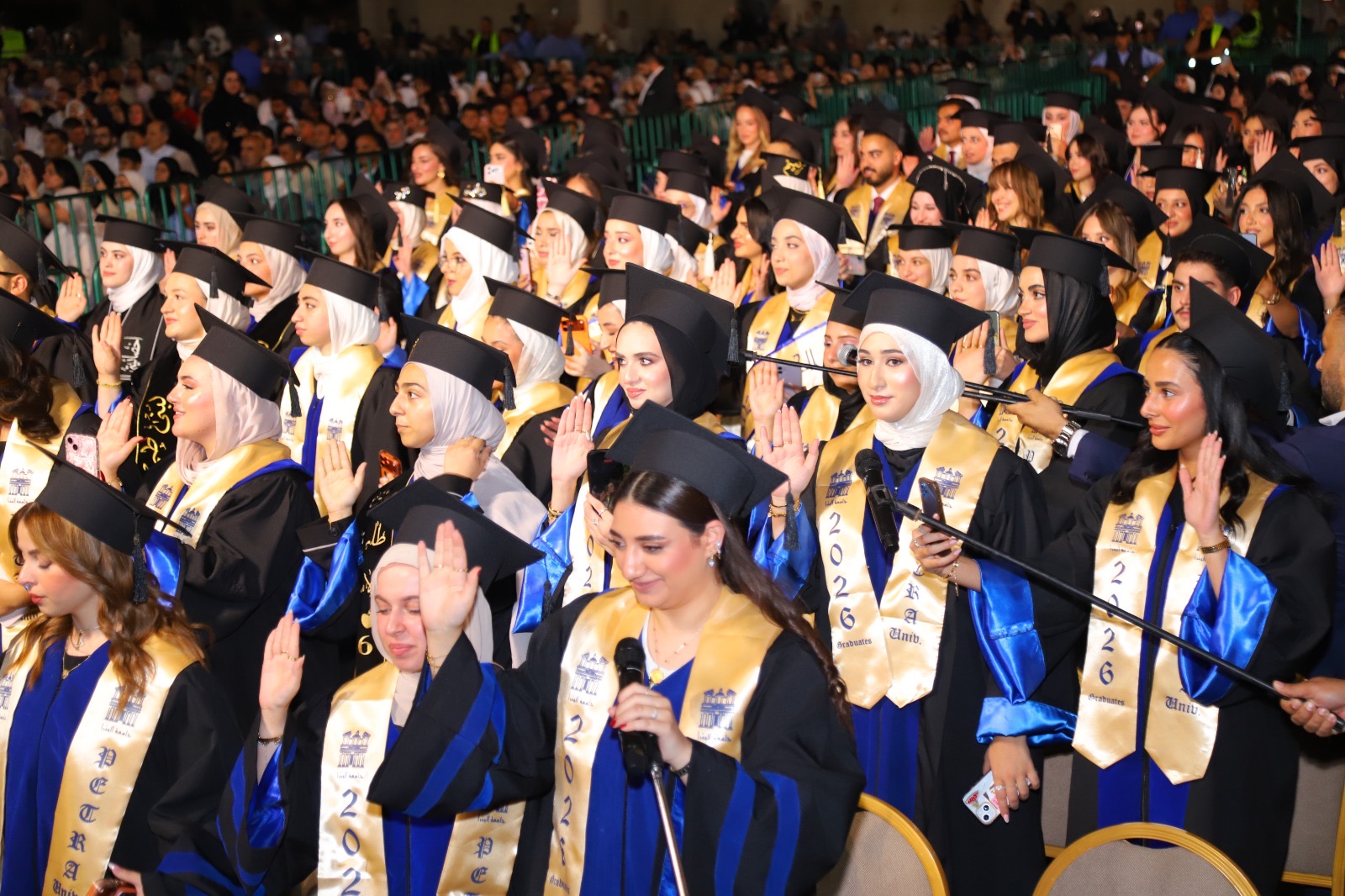 رئيس مجلس أمناء جامعة البترا يرعى اختتام احتفالات تخريج الفوج الثاني والثلاثين
