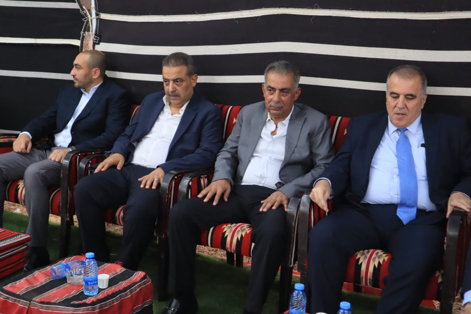 بالصور... المصري والحموري والملكاوي في ضيافة الزميل احمد البدادوة
