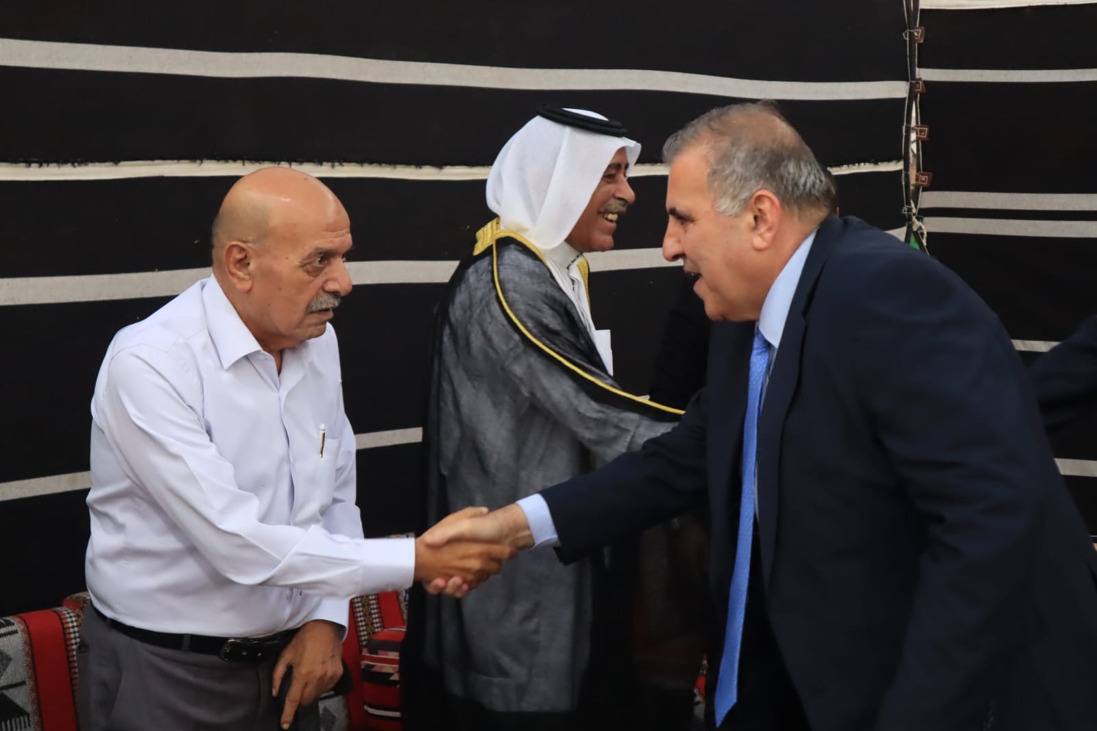 بالصور... المصري والحموري والملكاوي في ضيافة الزميل احمد البدادوة