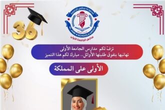نتائج متميّزة لطلبة مجموعة مدارس الجامعة بالتوجيهي و" جود أبو سمرة " بالمركز الأول على المملكة