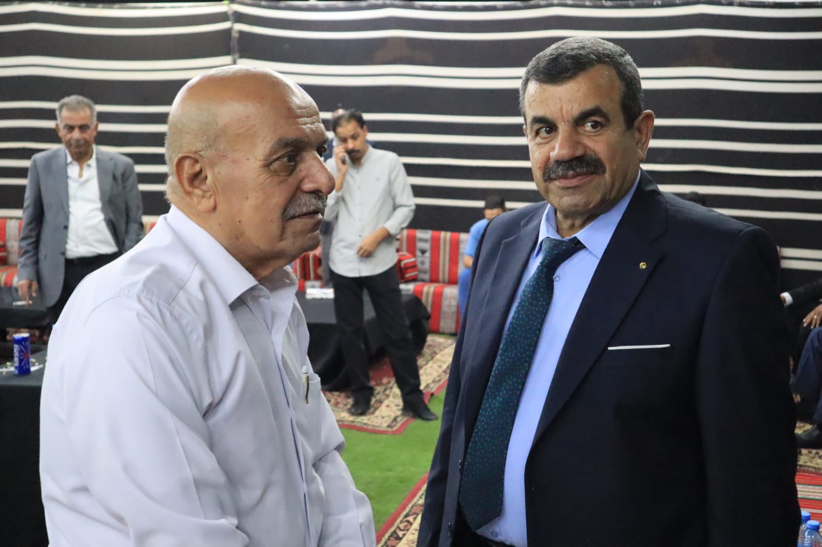 بالصور... المصري والحموري والملكاوي في ضيافة الزميل احمد البدادوة
