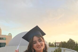 تهنئة بنجاح ميس حماشا في الثانوية العامة