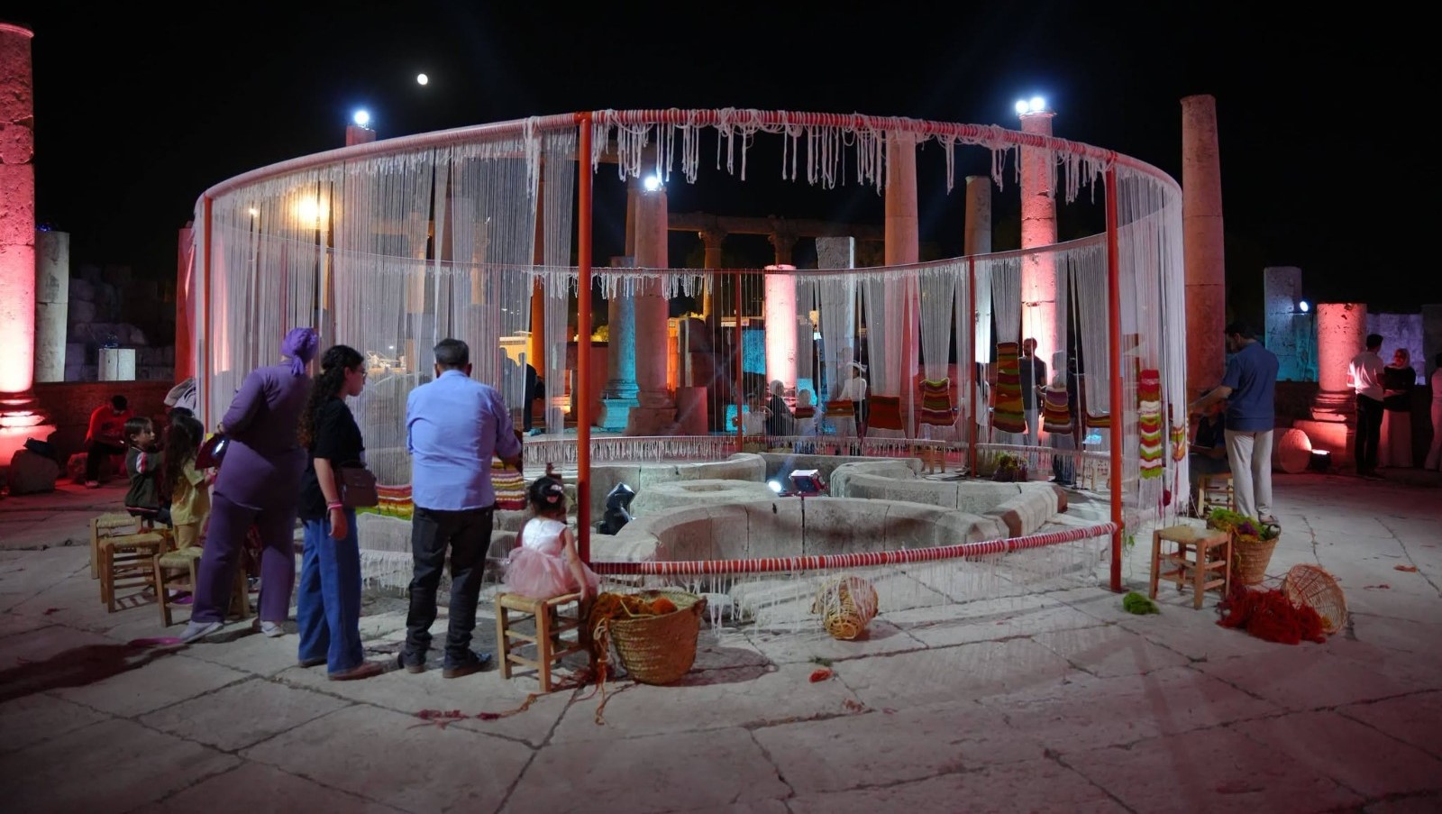 المكيليوم في مهرجان جرش.. سوق روماني يستعيد الحياة بالحرف والفنون