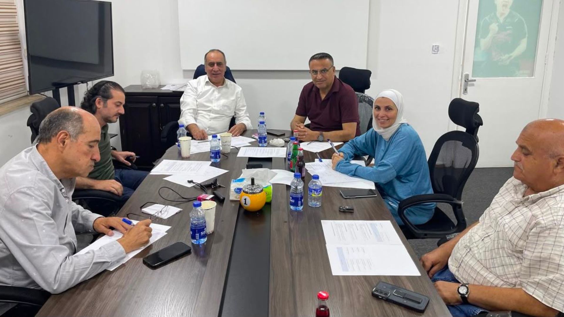 صورة حول : الأردن يواصل استعداداته لاستضافة بطولة غرب آسيا للطاولة الأردن يواصل استعداداته لاستضافة بطولة غرب آسيا للطاولة