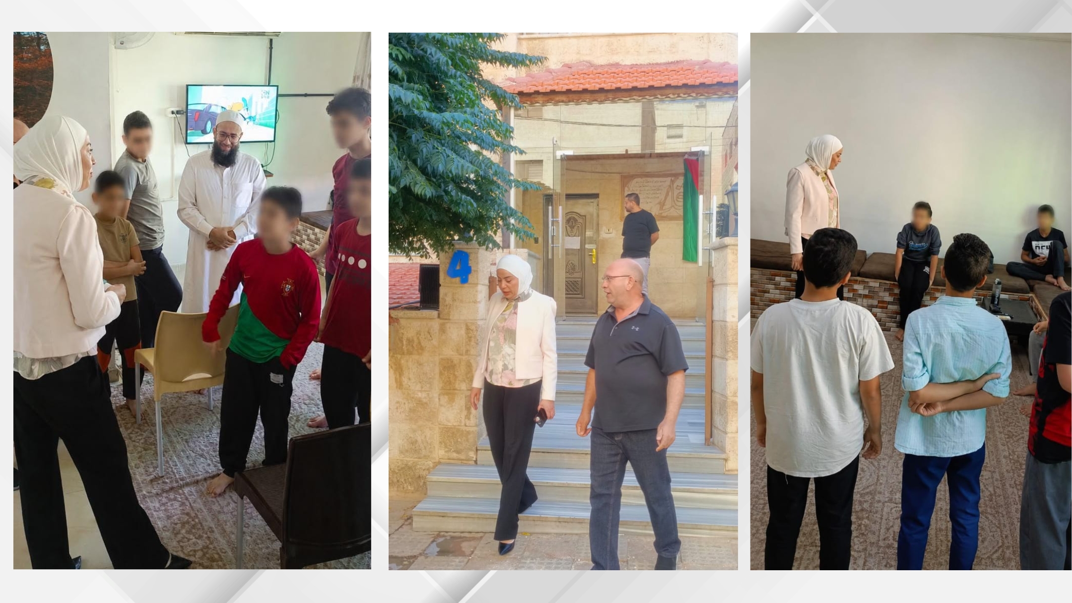وزيرة التنمية الاجتماعية تتفقد خدمات رعاية الأطفال الأيتام وفاقدي السند الأسري في دار رعاية أطفال عمّان