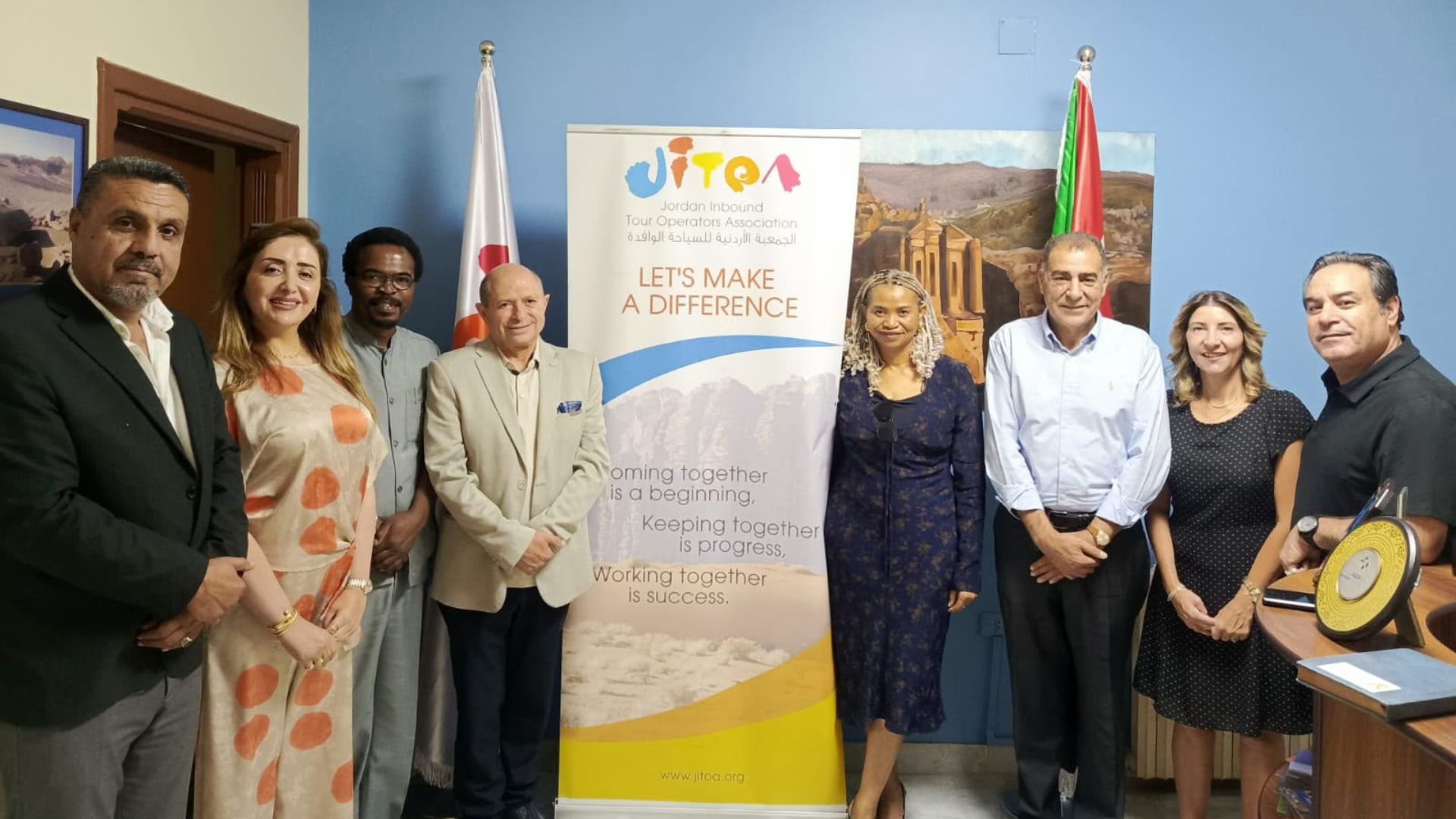الجمعية الأردنية للسياحة الوافدة وسفارة جنوب أفريقيا تبحثان التعاون