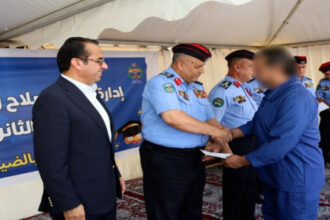 الأمن العام والتربية يكرمان 117 نزيلا ناجحا في التوجيهي بمركز إصلاح جويدة