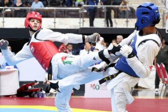 المنتخب الوطني للتايكواندو يحصد 15 ميدالية في افتتاح بطولة الحسن الدولية