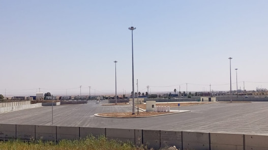 صورة حول : الأشغال تنهي مشروع إنشاء وتجهيز ساحة انتظار الشاحنات في مركز حدود جابر الأشغال تنهي مشروع إنشاء وتجهيز ساحة انتظار الشاحنات في مركز حدود جابر