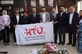 «الإقراض الزراعي يكرّم طلبة الحسين التقنية لفوزهم بـ«AgriFin AI»