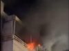 حريق منزل في الوسط التجاري بمدينة السلط.. فيديو