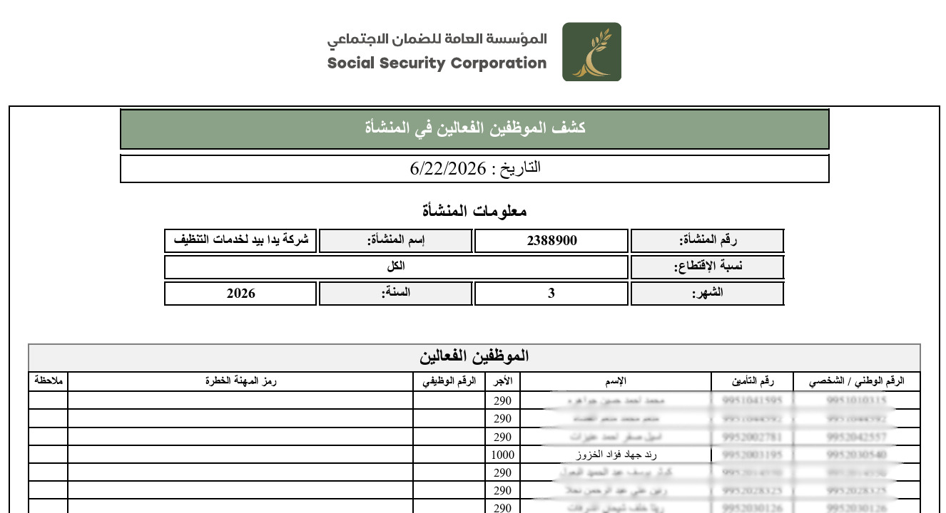 صورة حول : كيف تراقب النائب رند الخزوز وزيرًا تعمل في شركة نجله؟.. وثائق تكشف علاقتها الوظيفية بشركة نجل البكار كيف تراقب النائب رند الخزوز وزيرًا تعمل في شركة نجله؟.. وثائق تكشف علاقتها الوظيفية بشركة نجل البكار