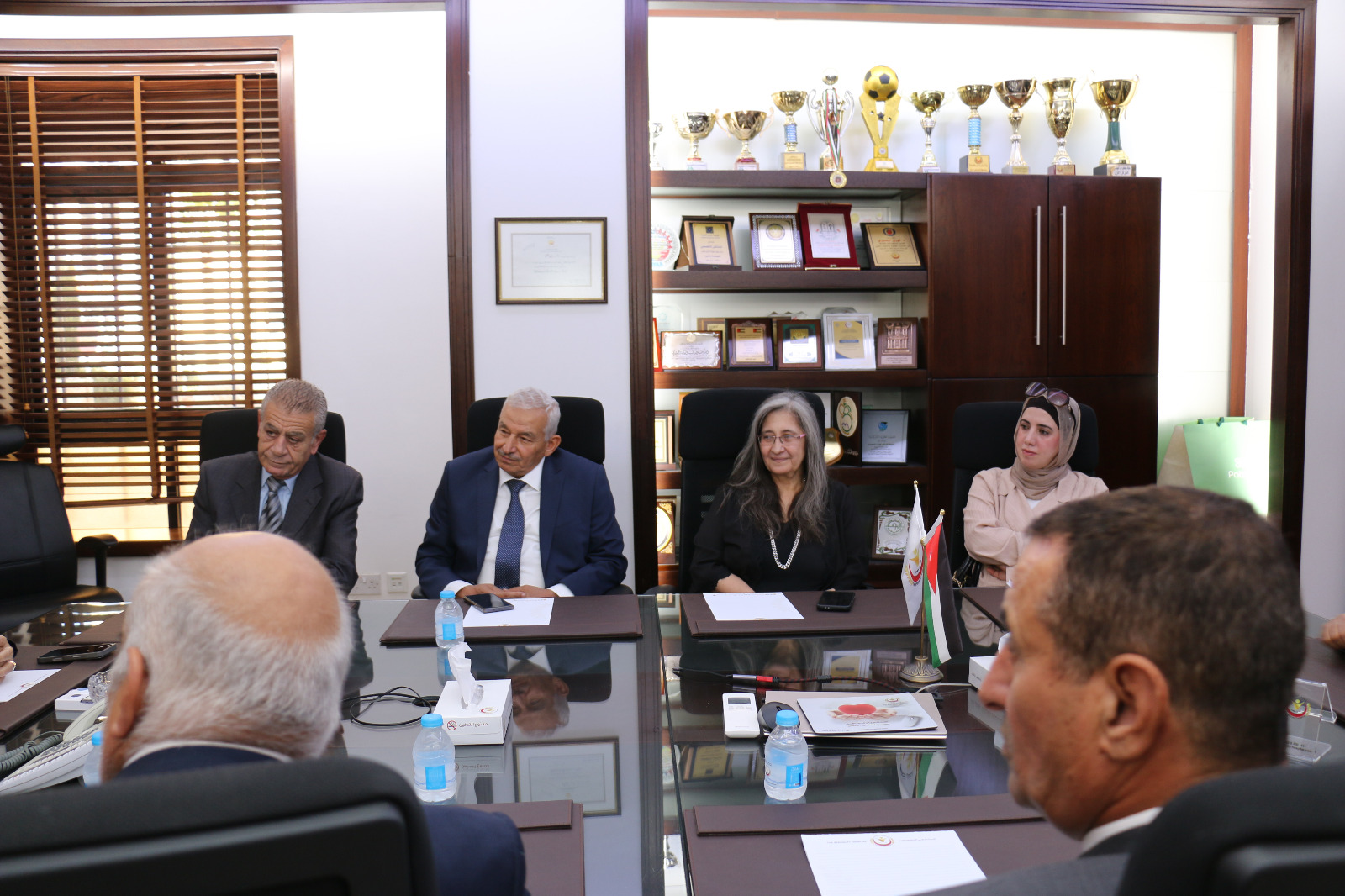 حزب البناء الوطني يلتقي عطوفة الدكتور فوزي الحموري ضمن مبادرة "شكراً"