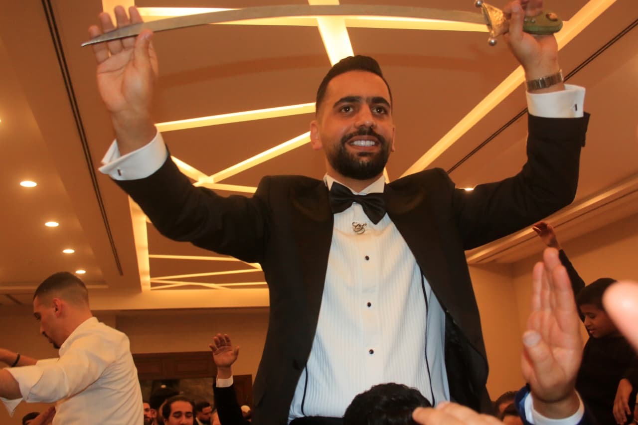 الشيخ مروان شوقي صلاح يحتفل بزواج نجلهه عدي بحضور الأهل والأصدقاء