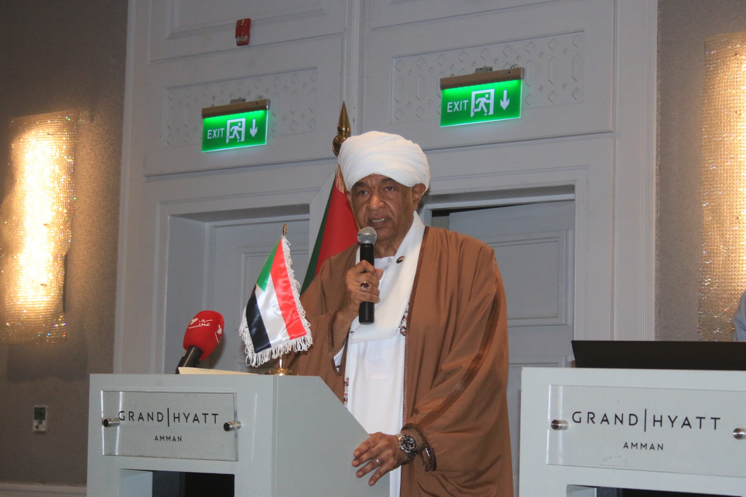 حفل وداع للسفير السوداني حسن سوار الذهب بعد انتهاء فترة عمله