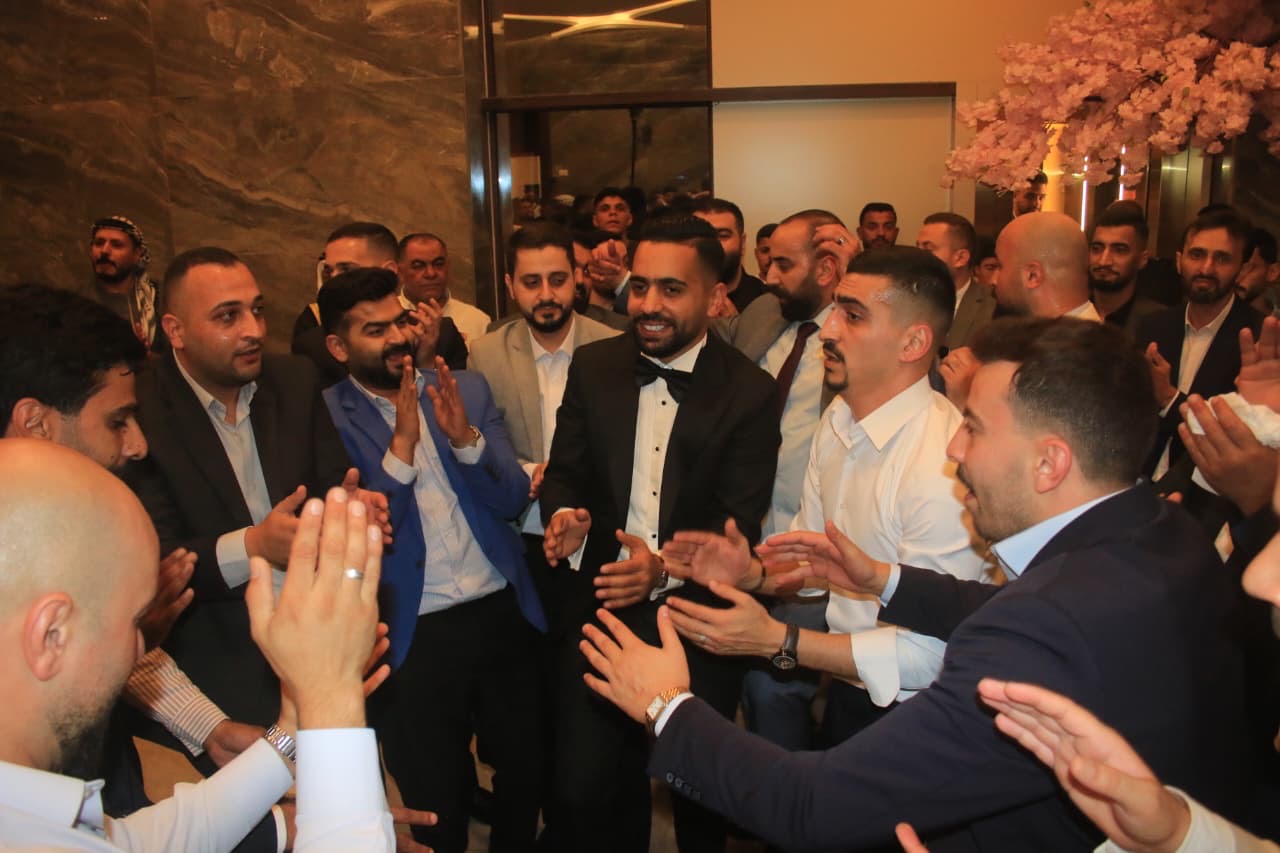 الشيخ مروان شوقي صلاح يحتفل بزواج نجلهه عدي بحضور الأهل والأصدقاء