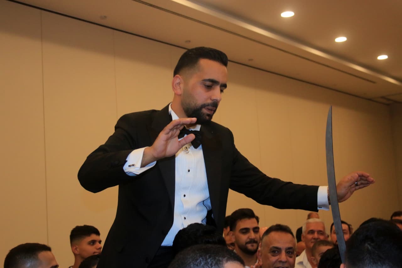 الشيخ مروان شوقي صلاح يحتفل بزواج نجلهه عدي بحضور الأهل والأصدقاء