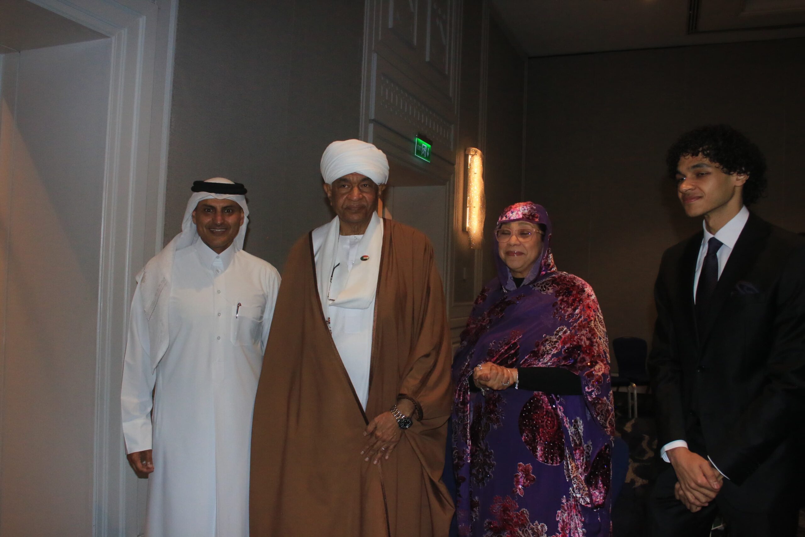 حفل وداع للسفير السوداني حسن سوار الذهب بعد انتهاء فترة عمله