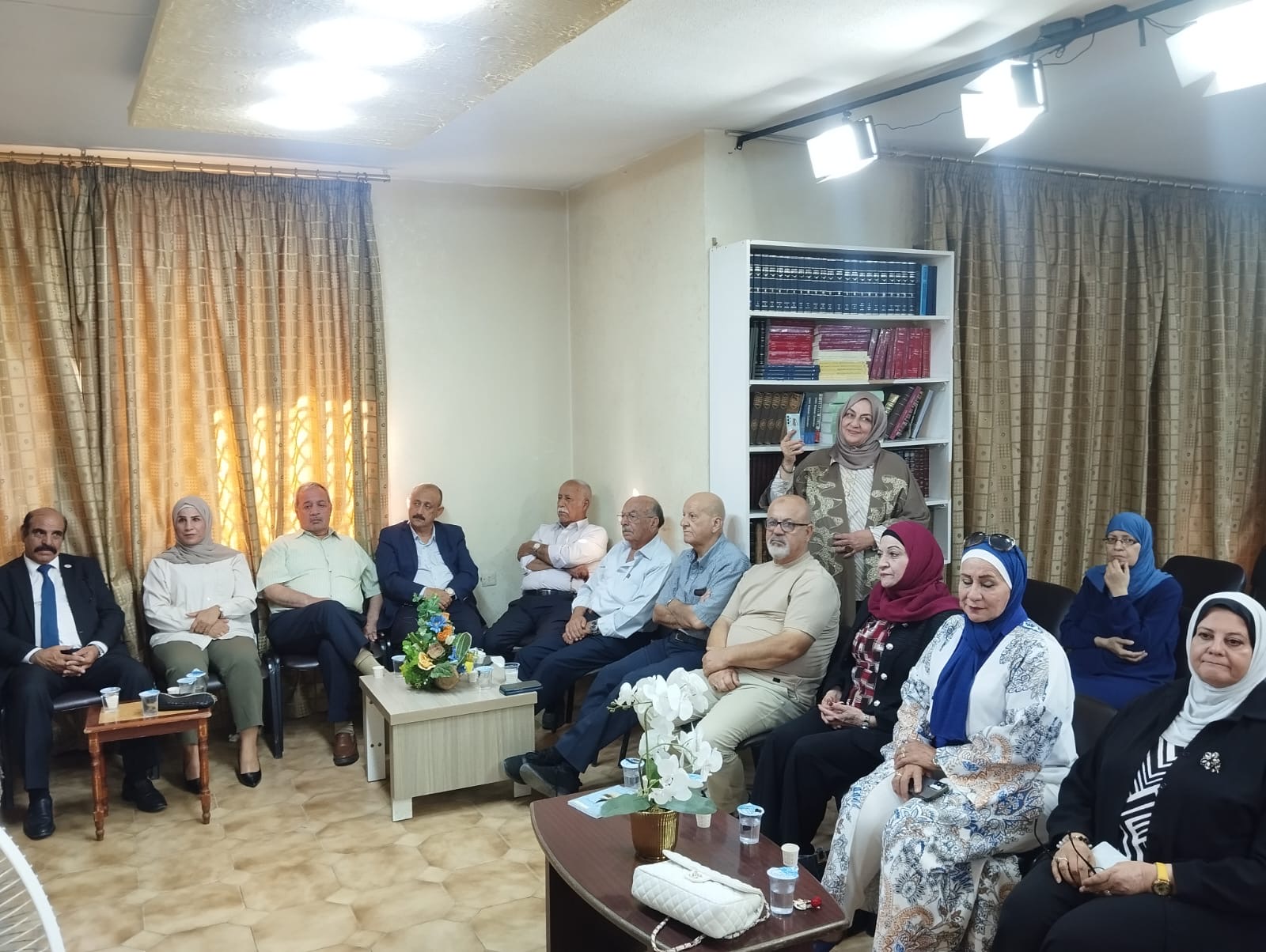 أضواء على عادات سادت ثم بادت محاضرة تراثية للأديبة الحردان في اتحاد الكتاب