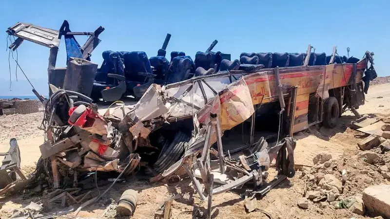 ارتفاع حصيلة ضحايا الحادث المروّع في مصر