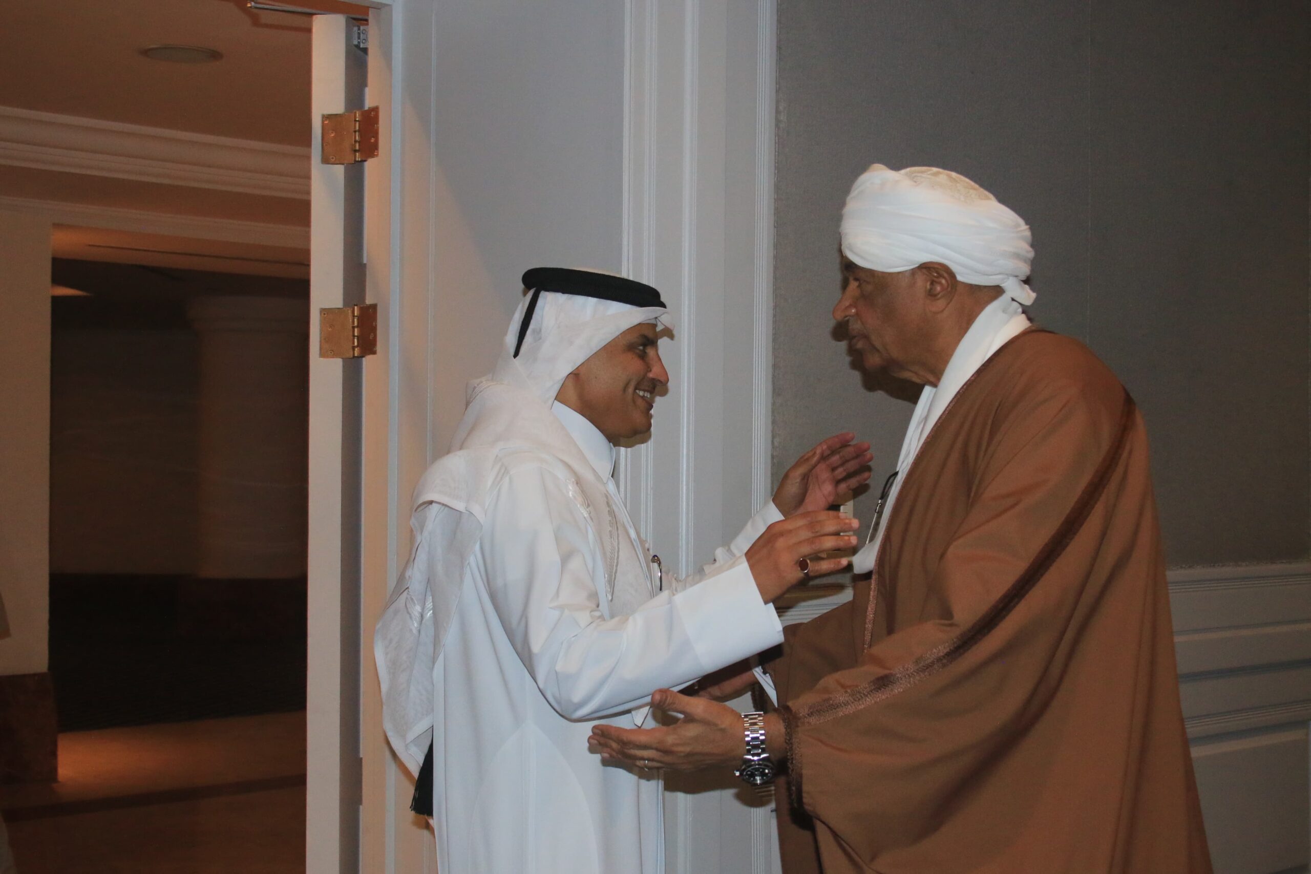 حفل وداع للسفير السوداني حسن سوار الذهب بعد انتهاء فترة عمله