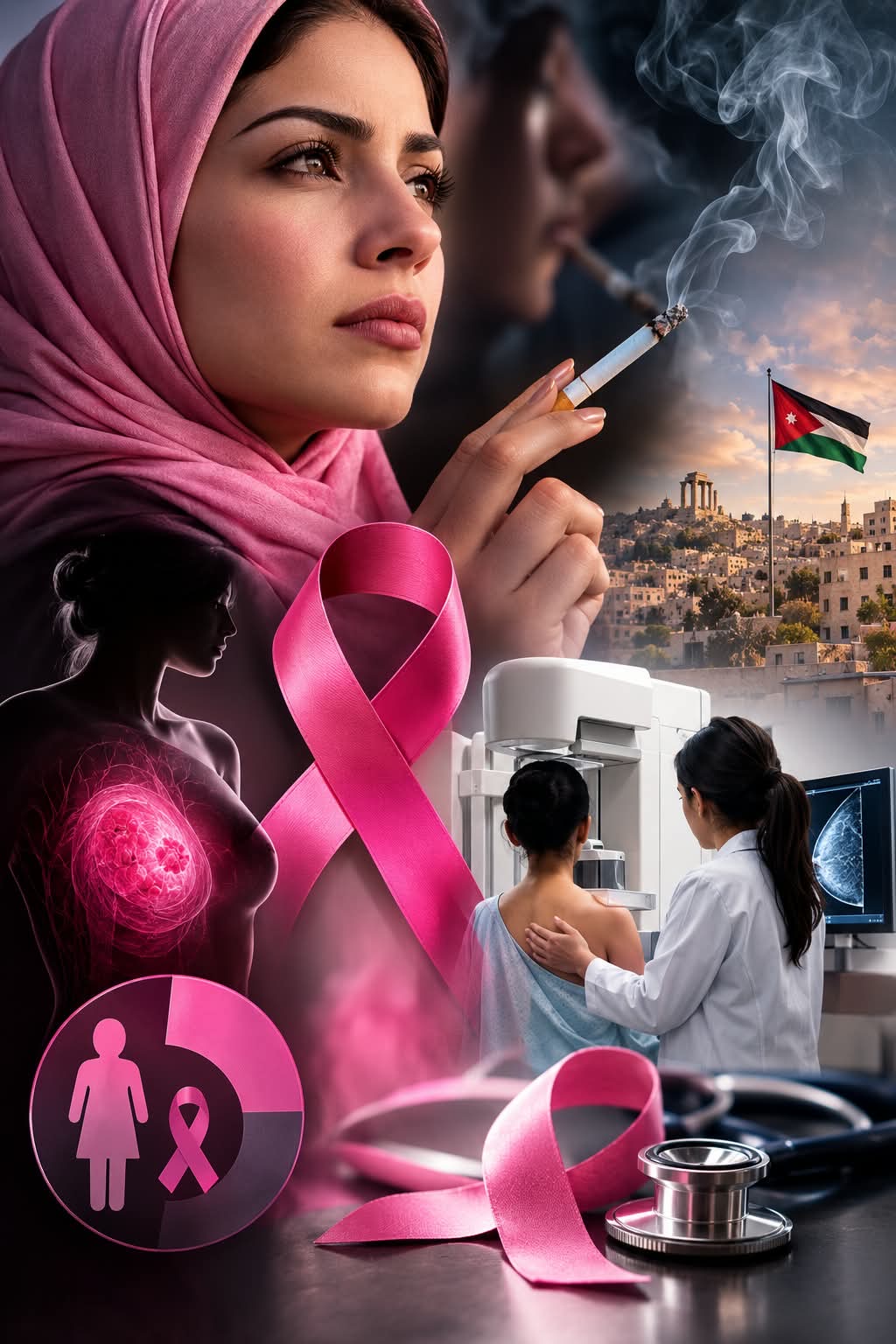 صورة حول : 38.4% من السرطانات لدى الأردنيات سرطان ثدي.. التدخين والكشف المبكر على طاولة النقاش 38.4% من السرطانات لدى الأردنيات سرطان ثدي.. التدخين والكشف المبكر على طاولة النقاش