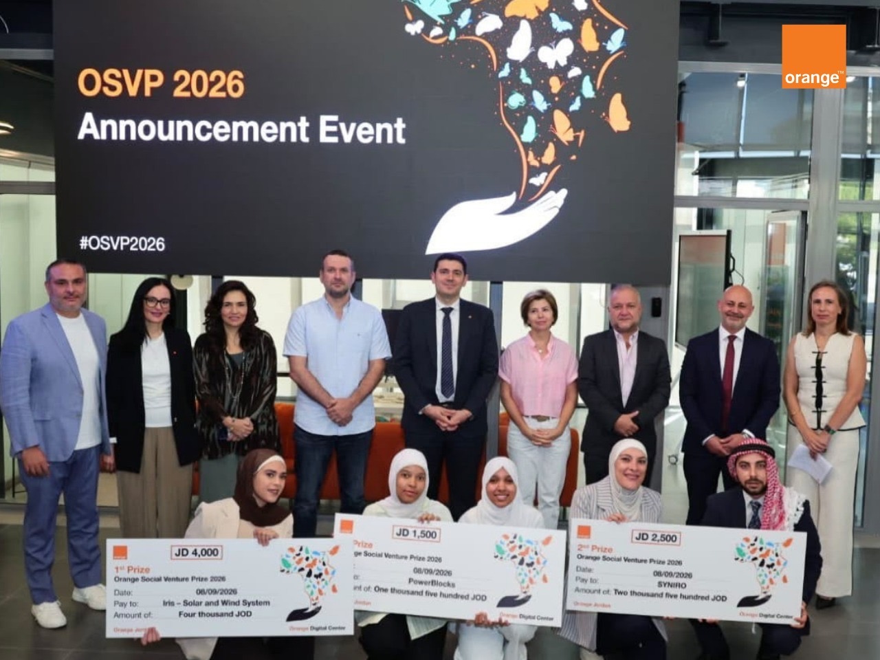 A Decade of Innovation and Social Impact: Winners of 10th Local Edition of Orange Social Venture Prize 2026 Announced