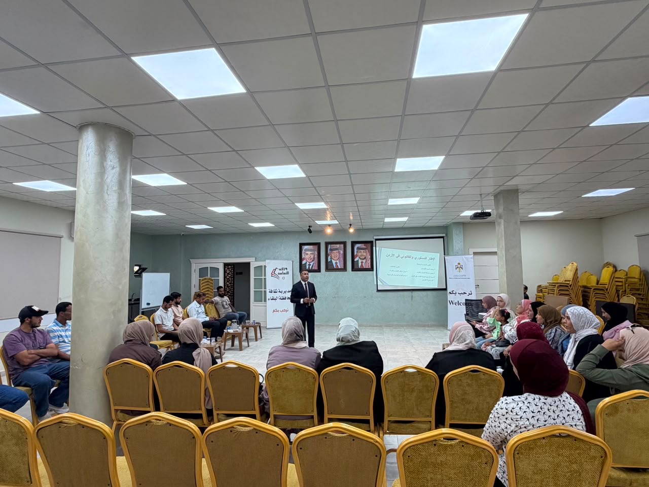 "الشؤون السياسية والبرلمانية" تعقد جلسات حوارية في دير علا والفحيص