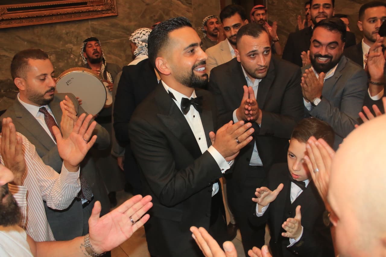 الشيخ مروان شوقي صلاح يحتفل بزواج نجلهه عدي بحضور الأهل والأصدقاء