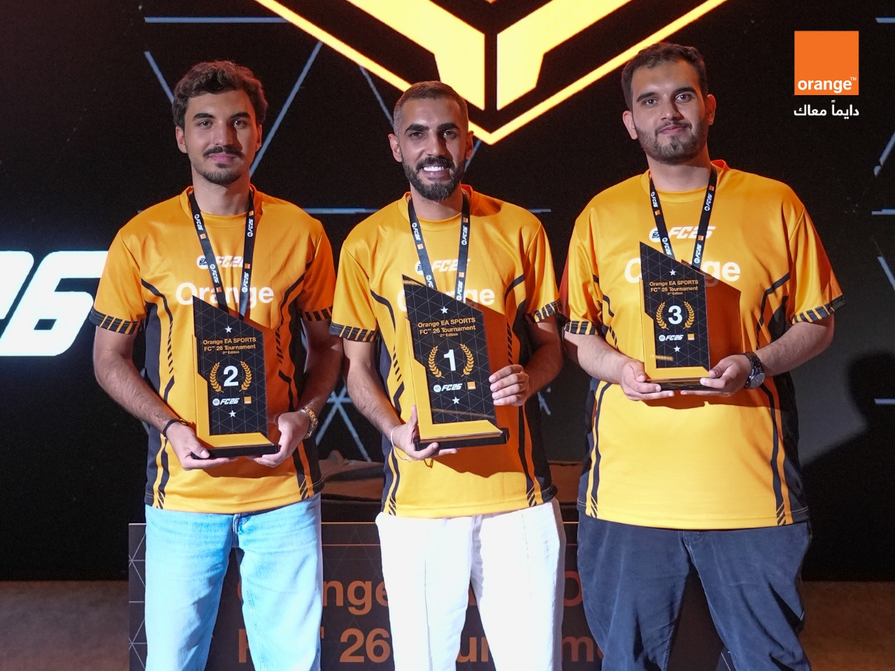 صورة حول : Orange Jordan Crowns Abdelhakeem Darawsheh Champion of the 2nd Edition of the Orange EA SPORTS FC™ 26 Tournament Orange Jordan Crowns Abdelhakeem Darawsheh Champion of the 2nd Edition of the Orange EA SPORTS FC™ 26 Tournament