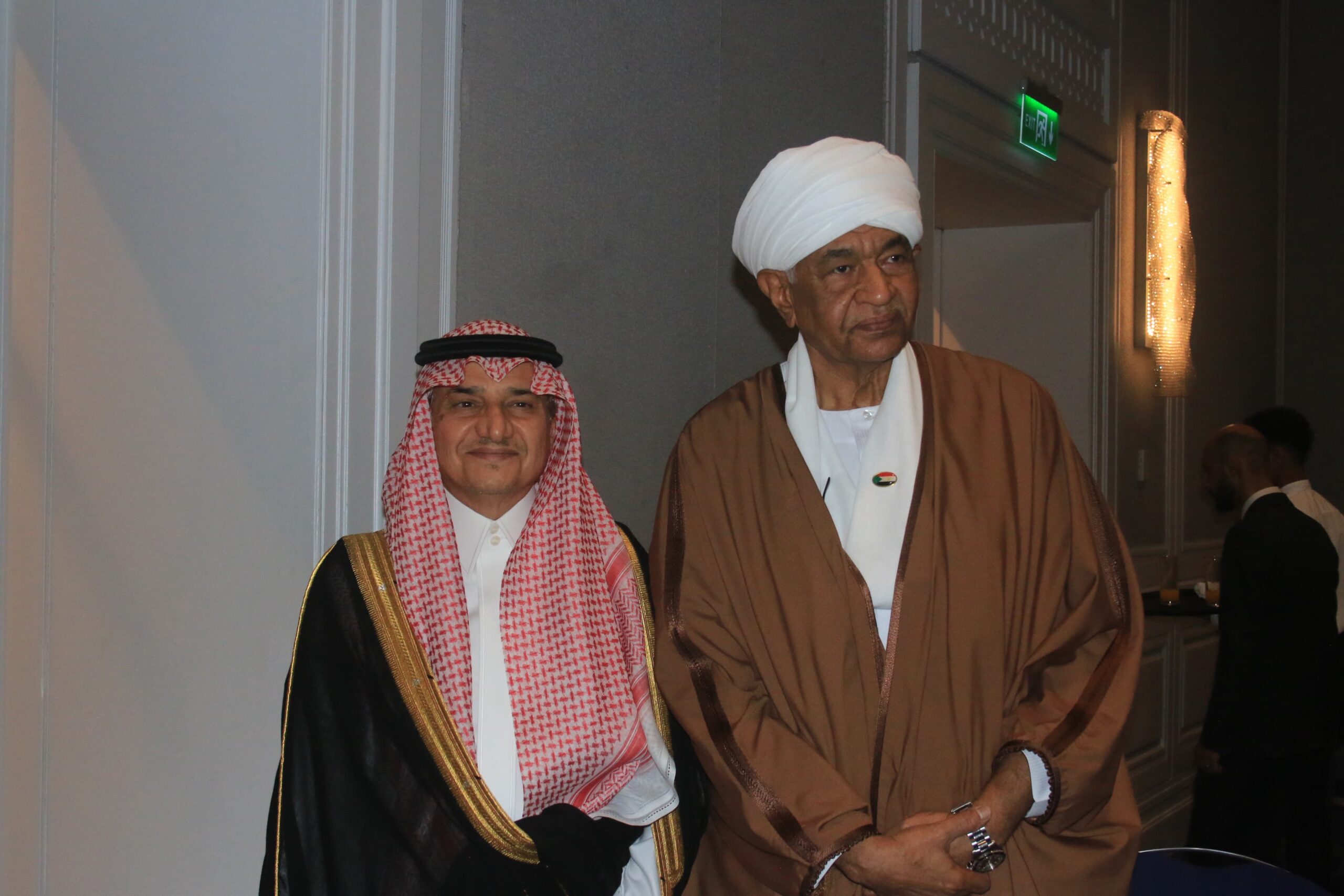 حفل وداع للسفير السوداني حسن سوار الذهب بعد انتهاء فترة عمله