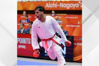 محمد الجعفري يحصد ذهبية الكاراتيه في آسياد ناغويا 2026