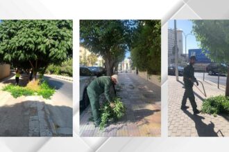 أمانة عمان تواصل تأهيل الأرصفة وإزالة الإشغالات المخالفة