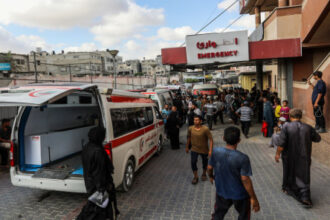 إصابة سيدة وطفلين برصاص الاحتلال في غزة