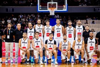 المنتخب الوطني لكرة السلة يحافظ على المركز 41 عالميا في تصنيف فيبا