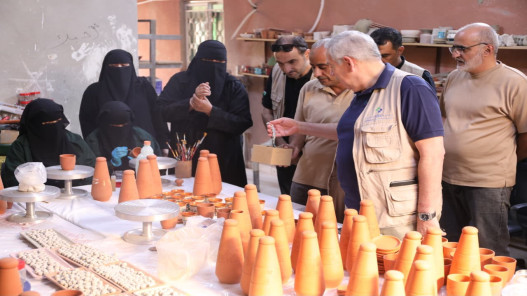 سلطة العقبة تتفقد مشاريع سيدات الديسة الإنتاجية
