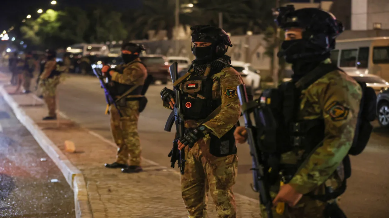 صورة حول : العراق يضبط 15 منصة مسيّرات ويؤكد منع استخدام أراضيه لاستهداف دول الجوار العراق يضبط 15 منصة مسيّرات ويؤكد منع استخدام أراضيه لاستهداف دول الجوار