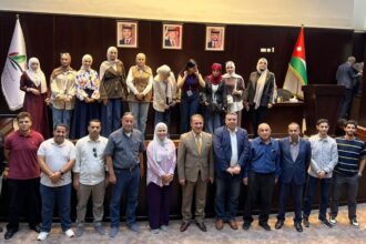 وفد من المهندسين الصناعيين يطلع على تجربة المنطقة الحرة بمطار الملكة علياء