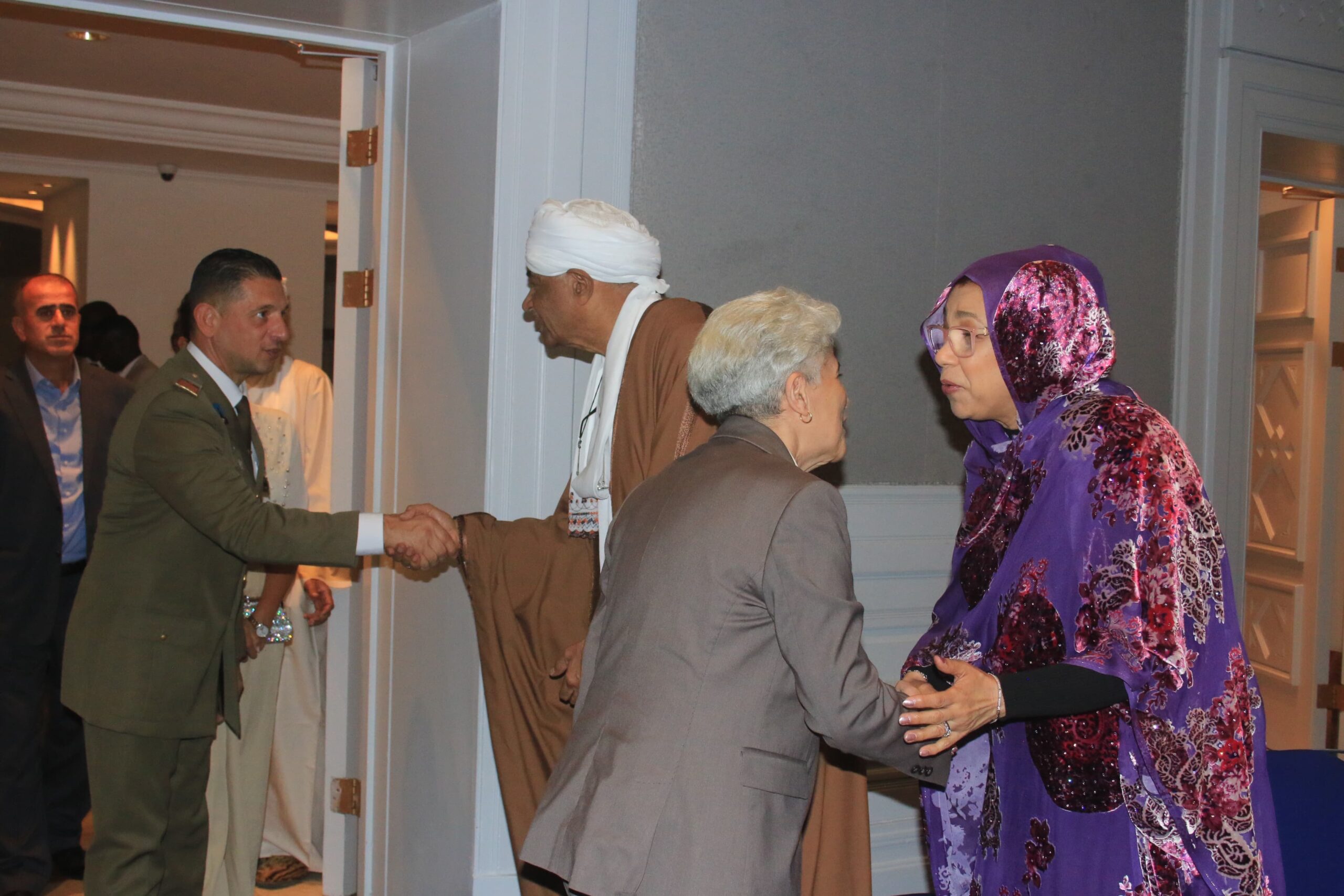 حفل وداع للسفير السوداني حسن سوار الذهب بعد انتهاء فترة عمله