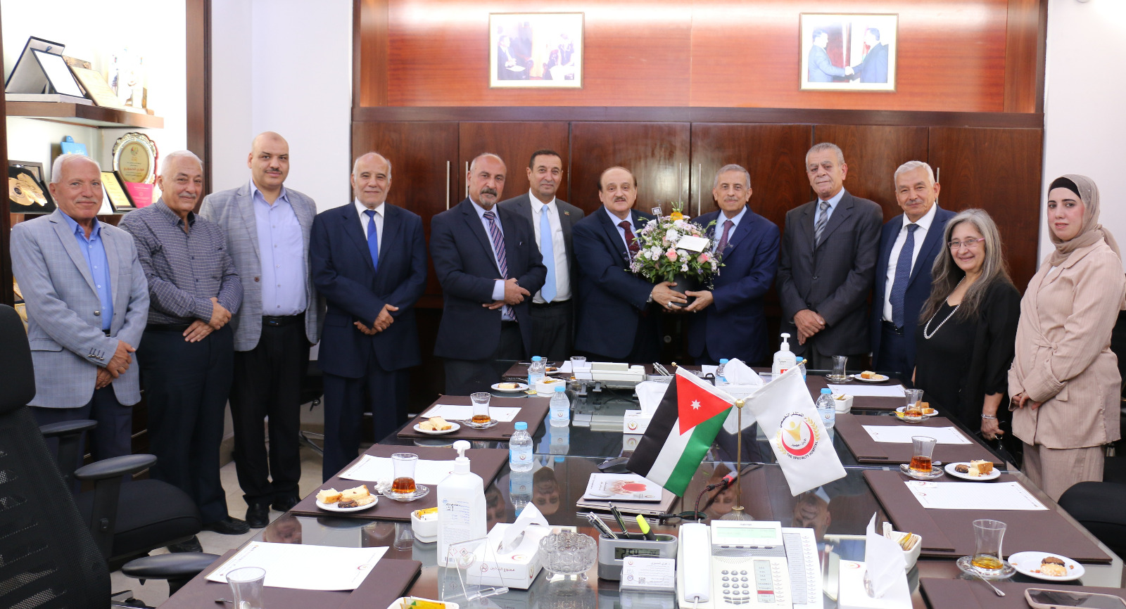 حزب البناء الوطني يلتقي عطوفة الدكتور فوزي الحموري ضمن مبادرة "شكراً"