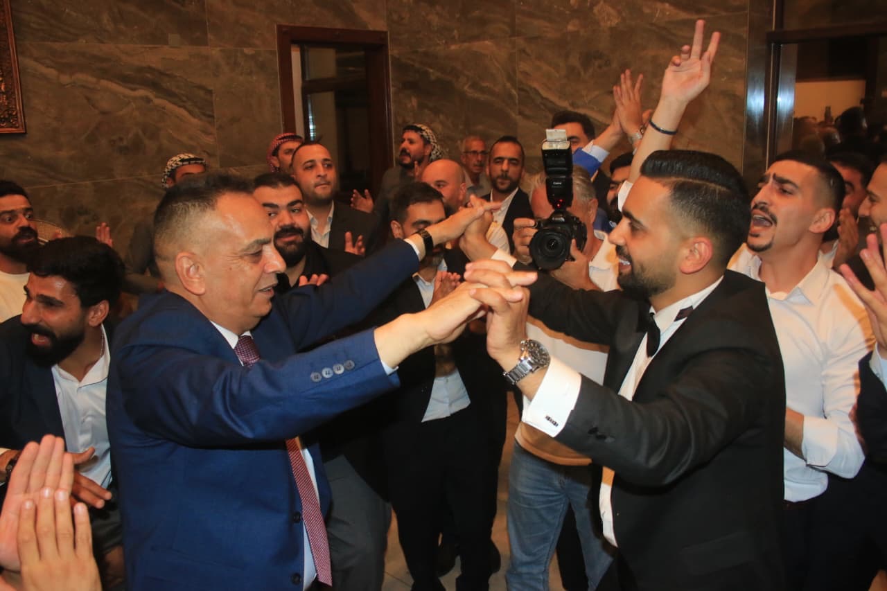 الشيخ مروان شوقي صلاح يحتفل بزواج نجلهه عدي بحضور الأهل والأصدقاء