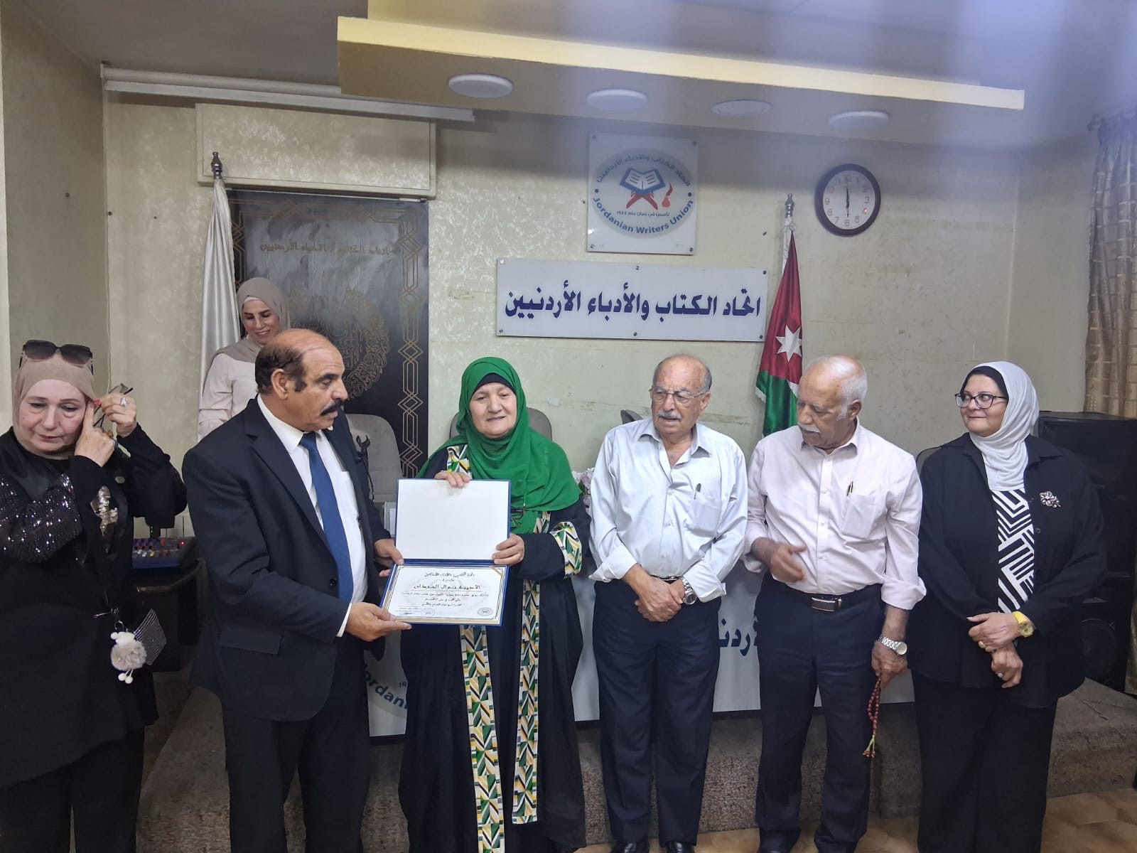 أضواء على عادات سادت ثم بادت محاضرة تراثية للأديبة الحردان في اتحاد الكتاب